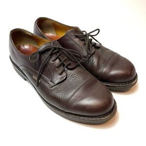 Mephisto Melchior Brown Full Grain Leather Shoes with Goodyear Welt Size 10.5